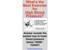 What are the 3 best exercises for high blood pressure?